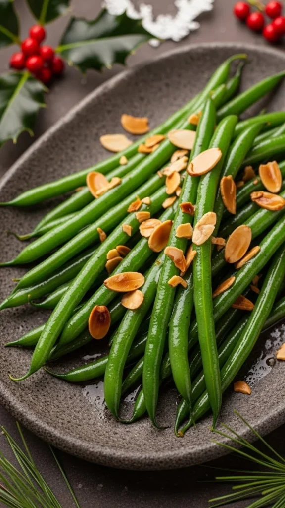 Gluten-Free Green Bean Almondine