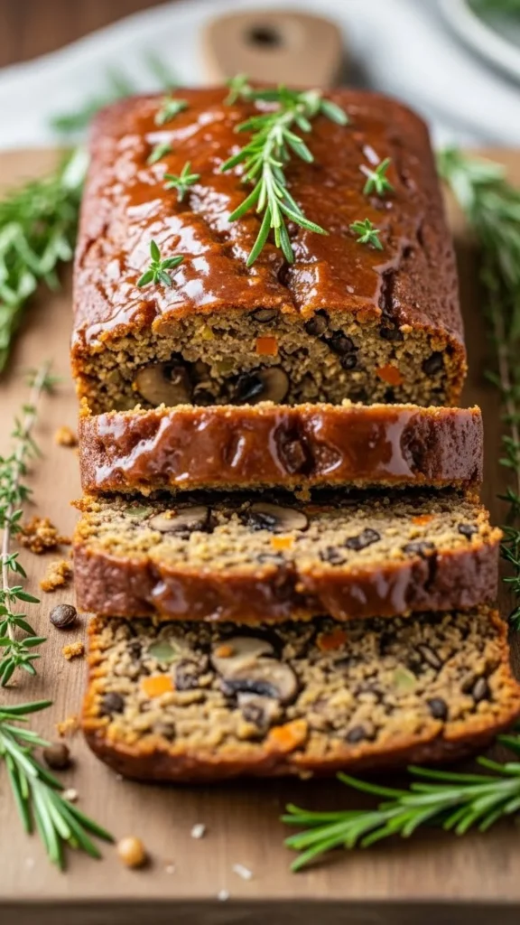 Holiday Lentil Loaf