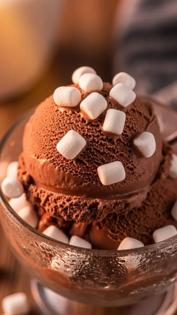Hot Chocolate Ice Cream