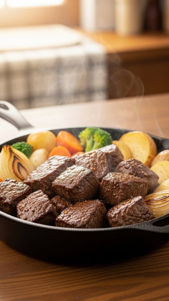 Beef and Vegetable Skillet