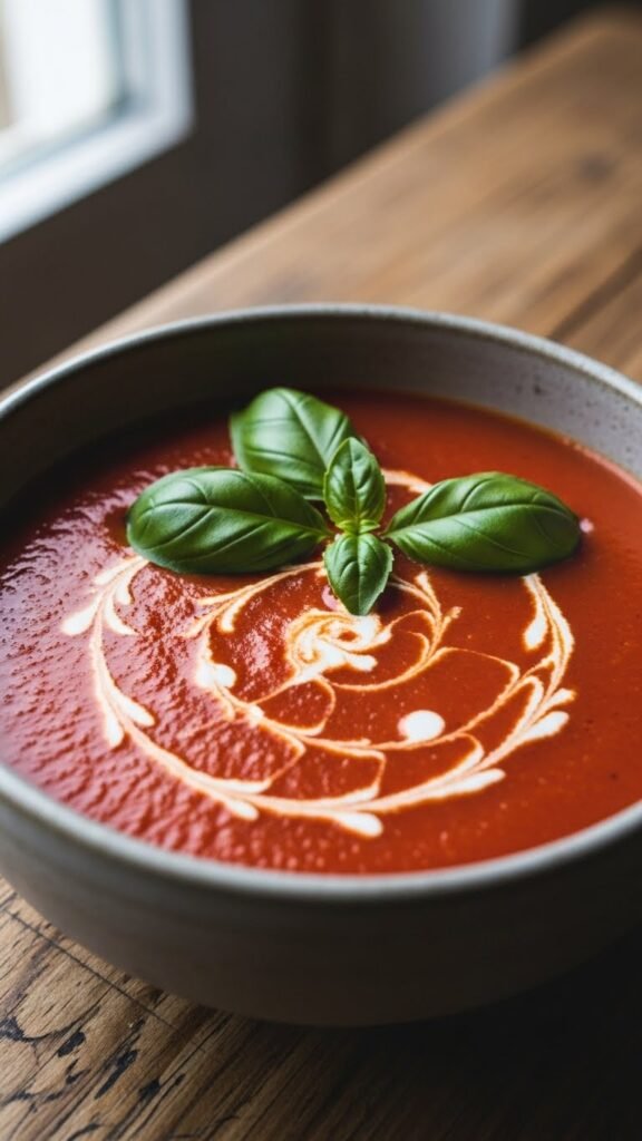 Creamy Tomato Basil Soup