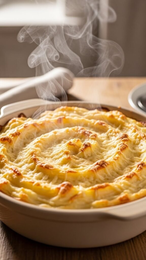 Homestyle Mashed Potato Bake