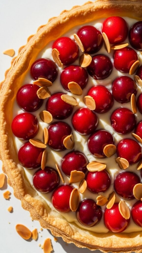Cherry Almond Tart