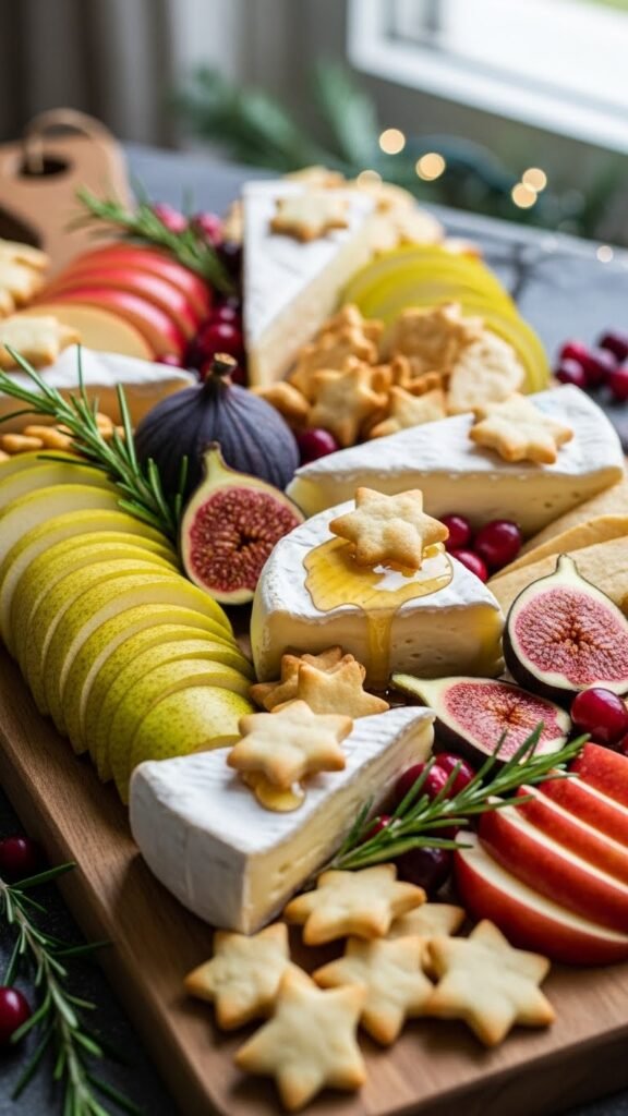 Winter Fruit & Cheese Harmony Board