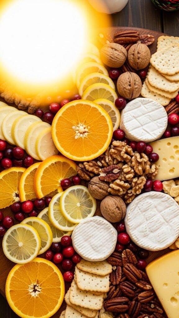 Cranberry & Citrus Festive Board