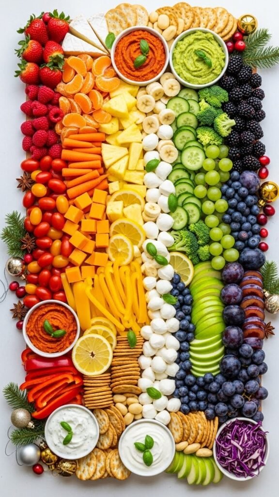 Colorful Rainbow Holiday Board