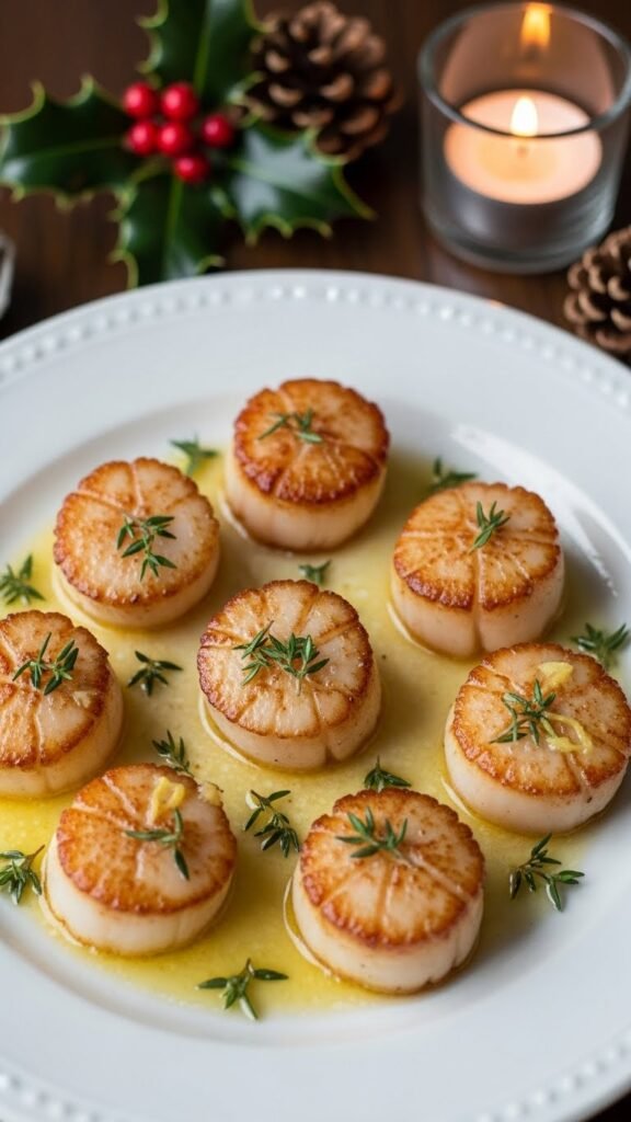 Garlic Butter Scallops