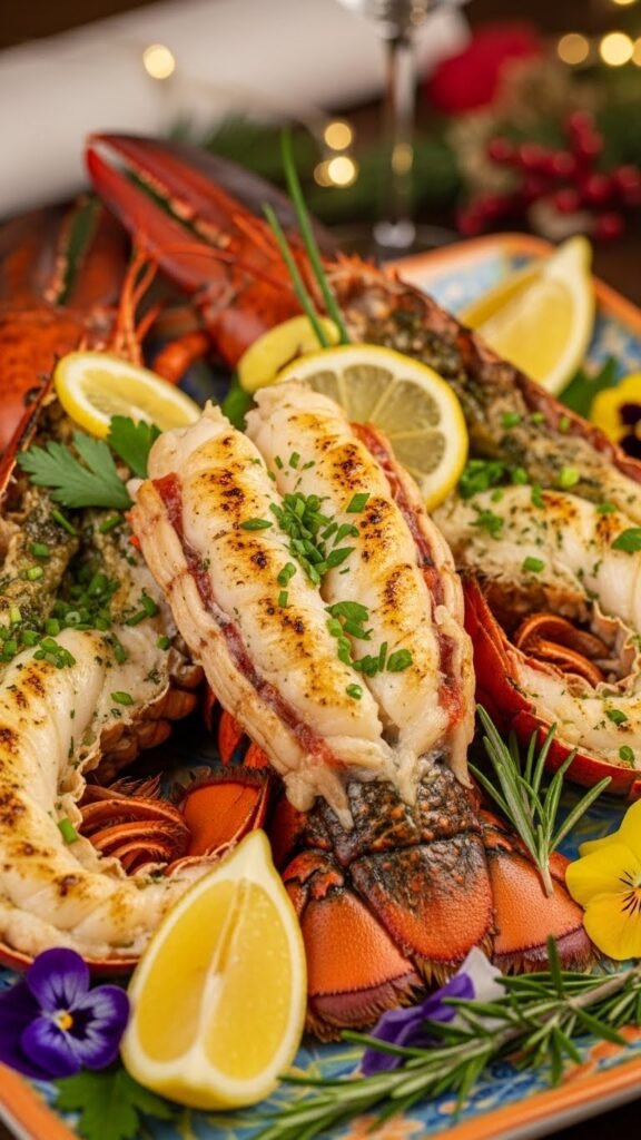 Herb Butter Lobster Tails