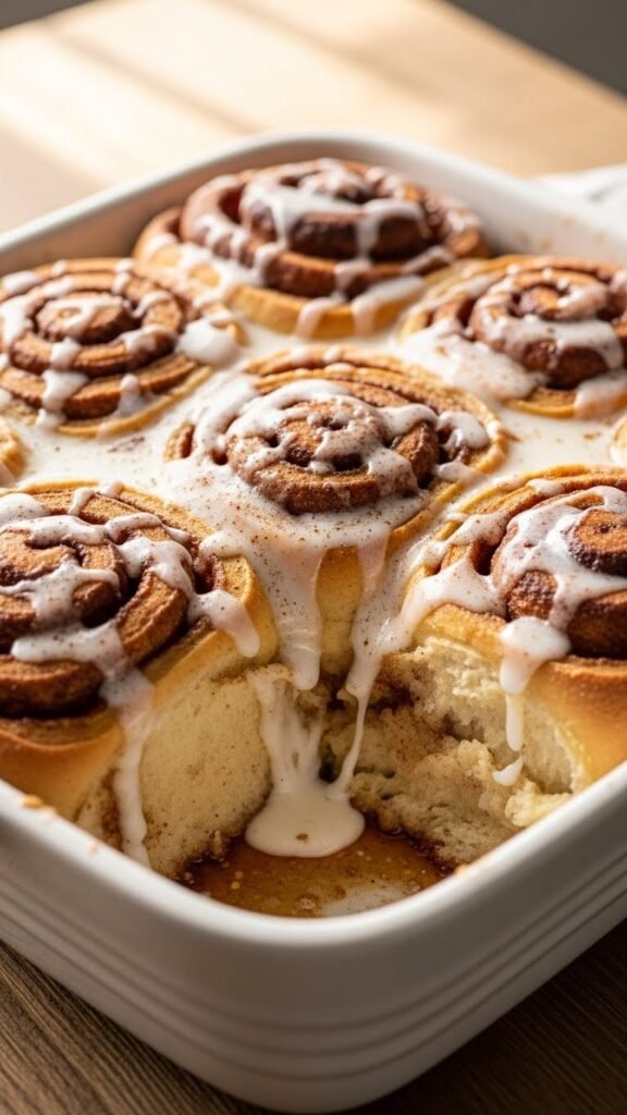 Cinnamon Roll French Toast Bake