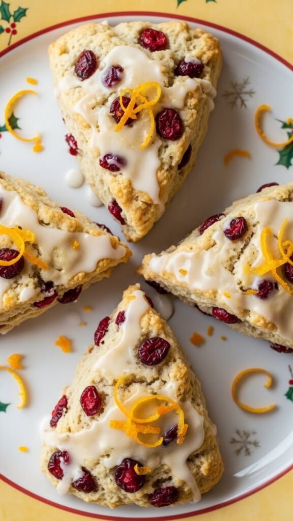 Cranberry Orange Scones