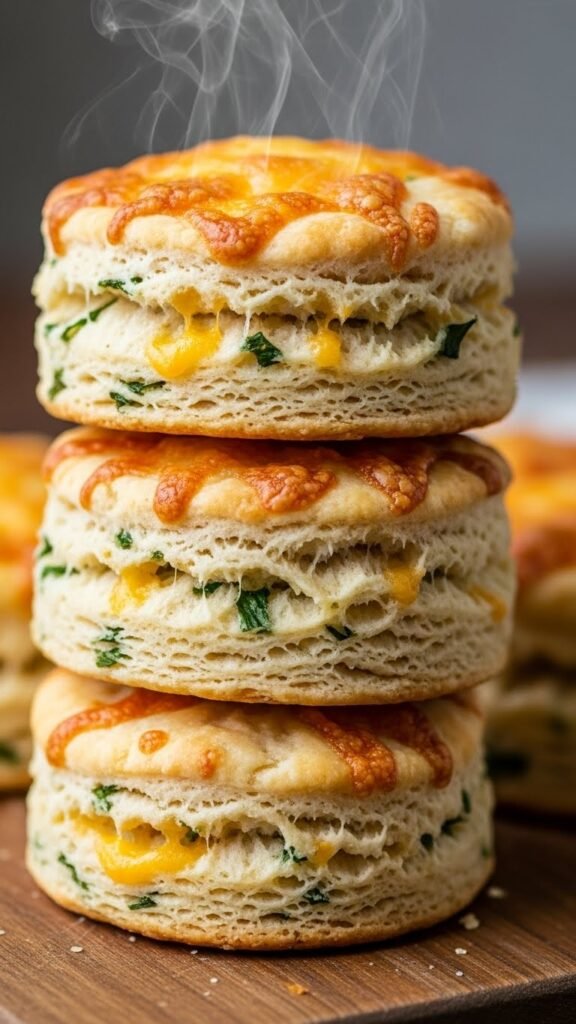 Herb & Cheese Breakfast Biscuits