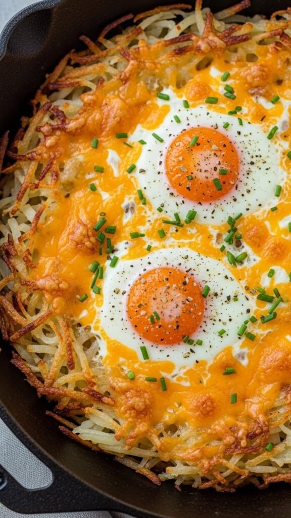  Savory Hash Brown Egg Bake