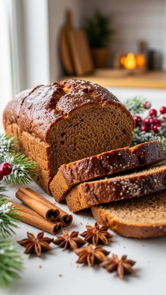 Soft Gingerbread Loaf