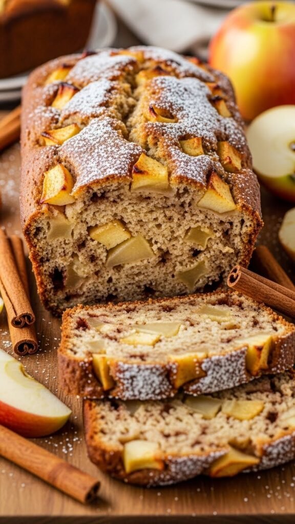 Spiced Apple Christmas Bread