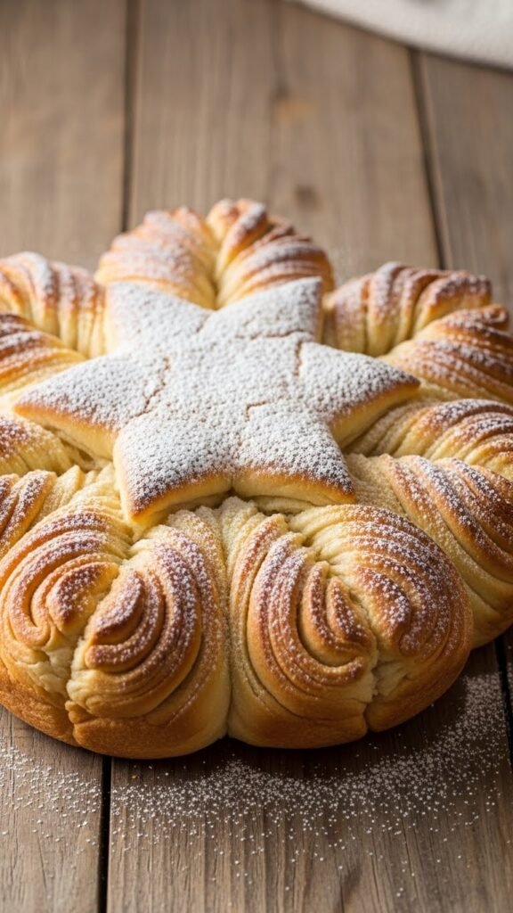 Christmas Star Bread