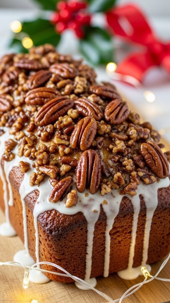 Sweet Pecan Christmas Bread