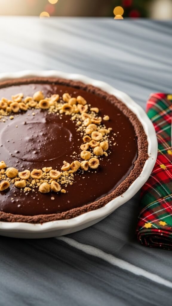 Chocolate Hazelnut Pie