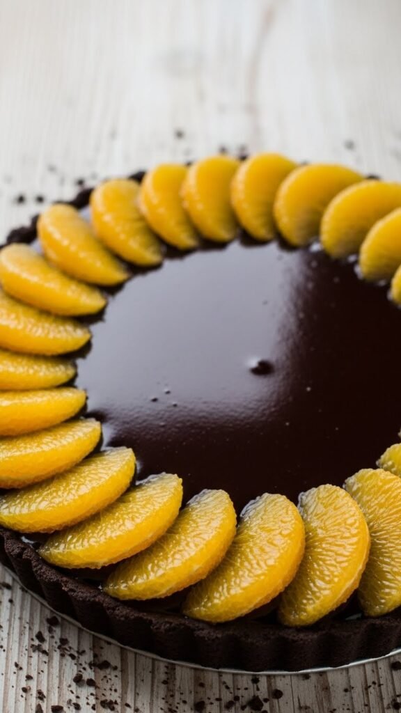 Chocolate Orange Tart Pie