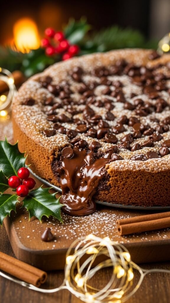 Chocolate Chip Cookie Pie