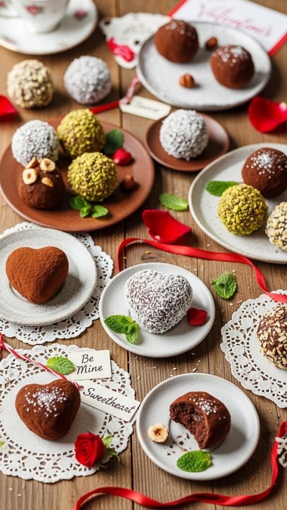 Valentines Day Chocolate Truffles