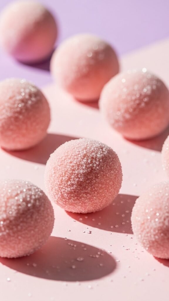 White Chocolate Strawberry Truffles