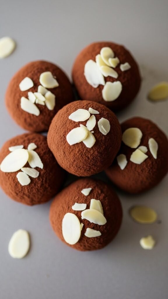 Almond Cocoa Truffles