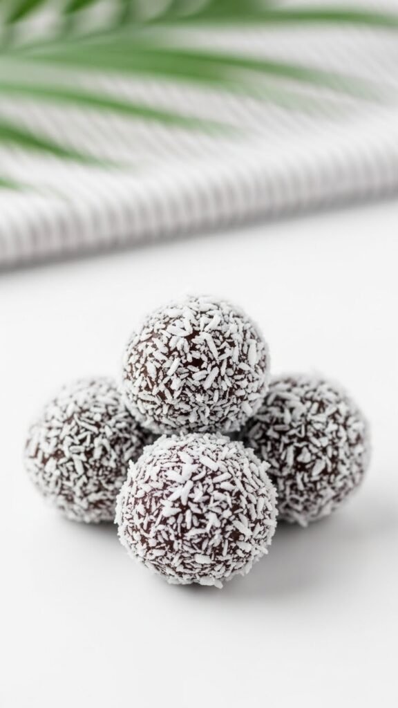 Coconut Chocolate Truffles