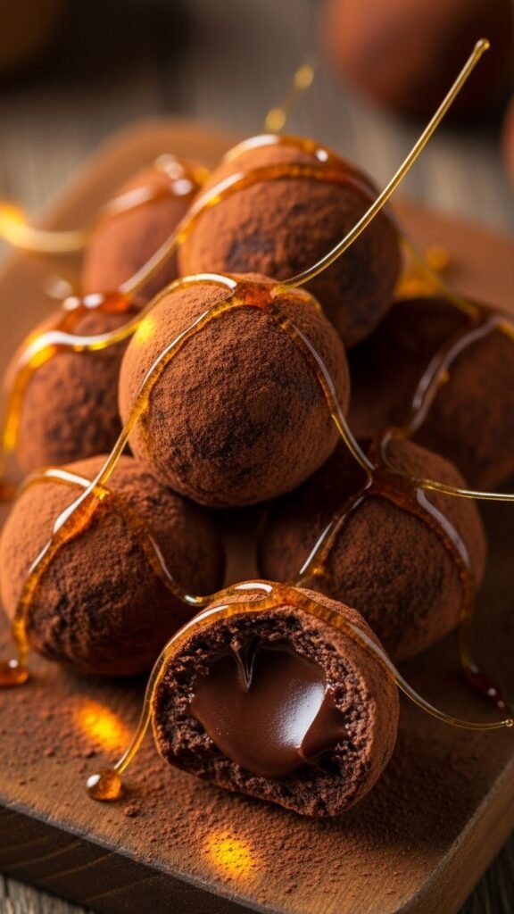 Caramel Chocolate Truffles
