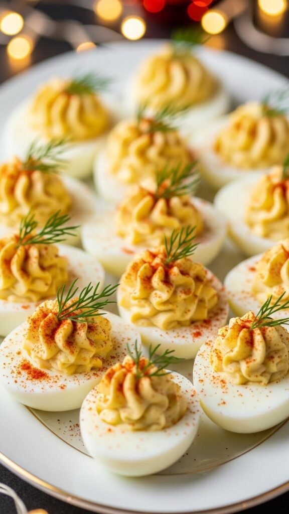 Christmas Deviled Eggs