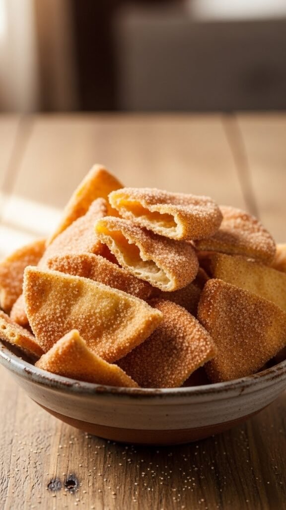 Cinnamon Sugar Pita Chips