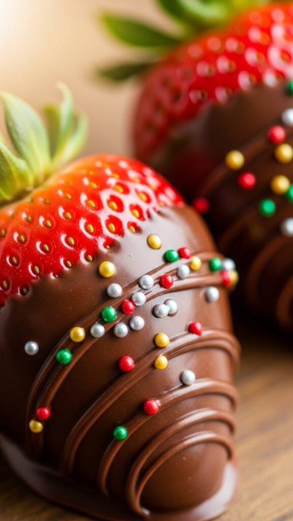 Chocolate-Dipped Strawberries