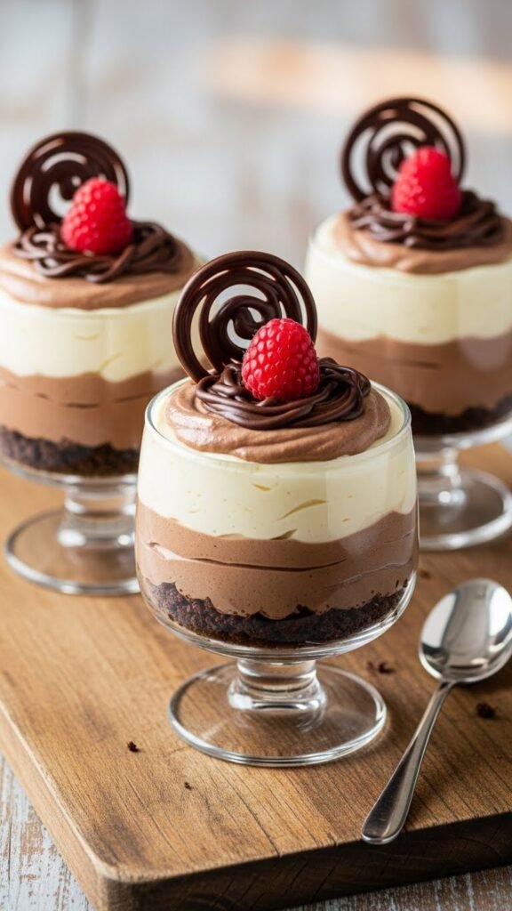 Chocolate Cream Cheese Cups