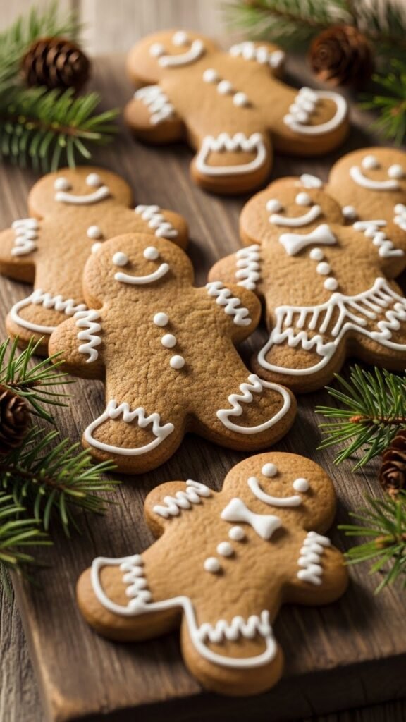 Almond Flour Gingerbread Cookies