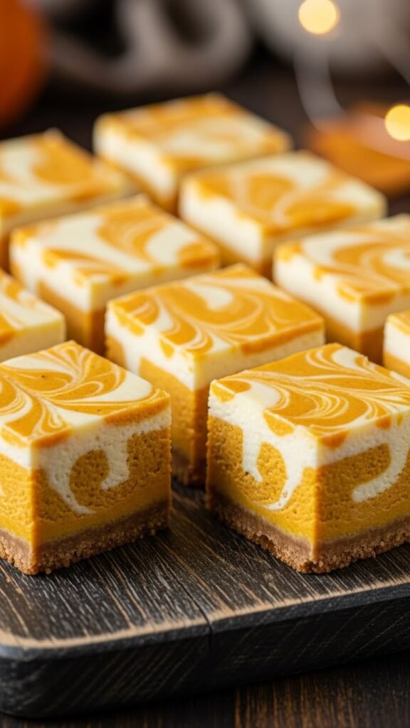 Gluten-Free Pumpkin Cheesecake Bars