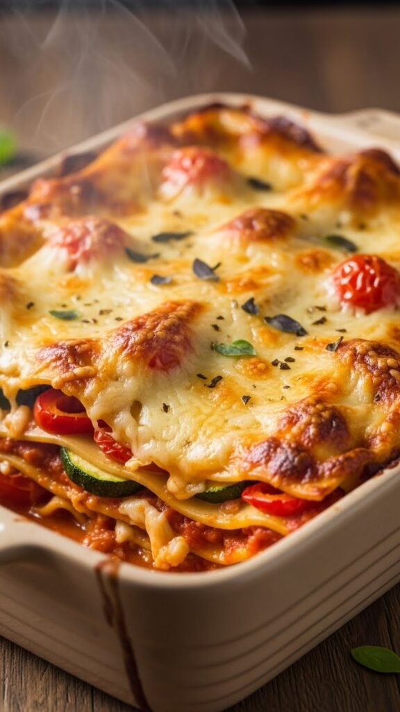 New Year Vegetable Lasagna