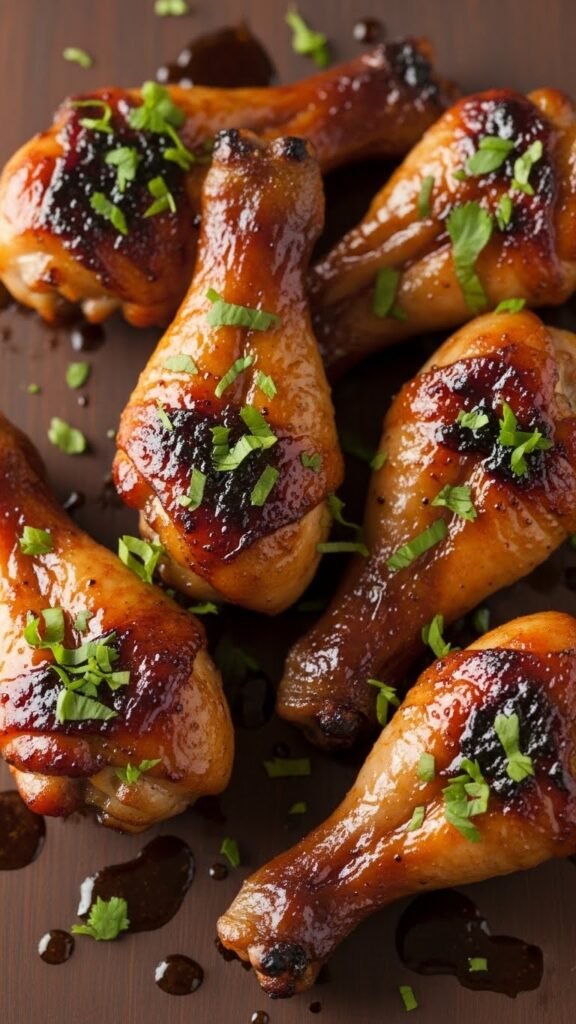 Honey-Glazed Chicken Drumsticks