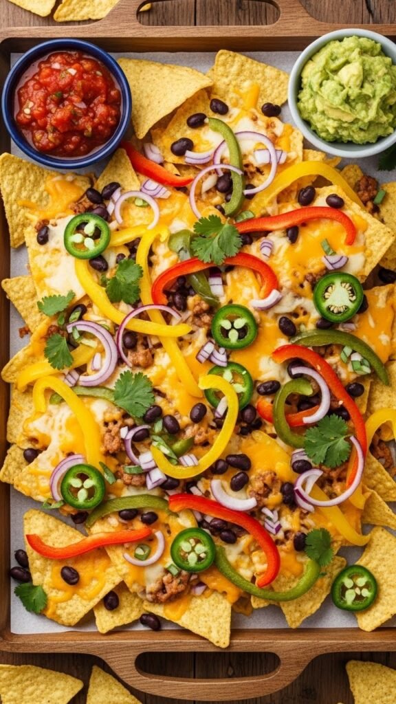 Loaded Veggie Nachos