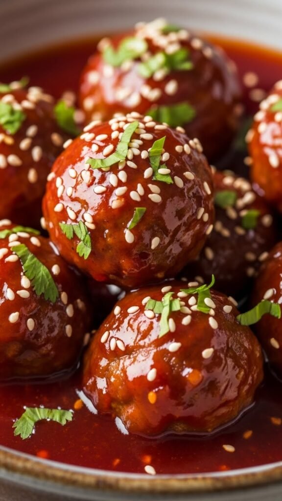 Sweet Chili Meatballs