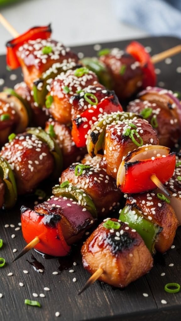 Teriyaki Chicken Skewers