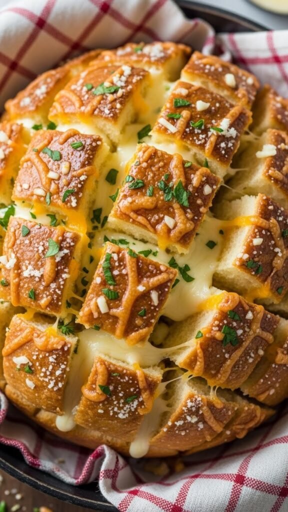 Cheesy Garlic Bread Pull-Apart