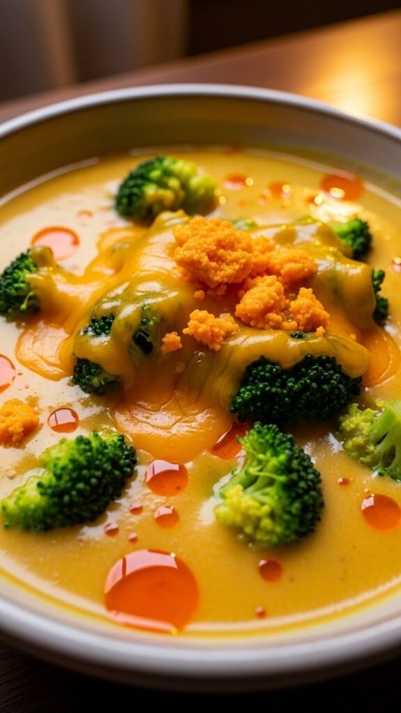  Loaded Broccoli Cheddar Soup