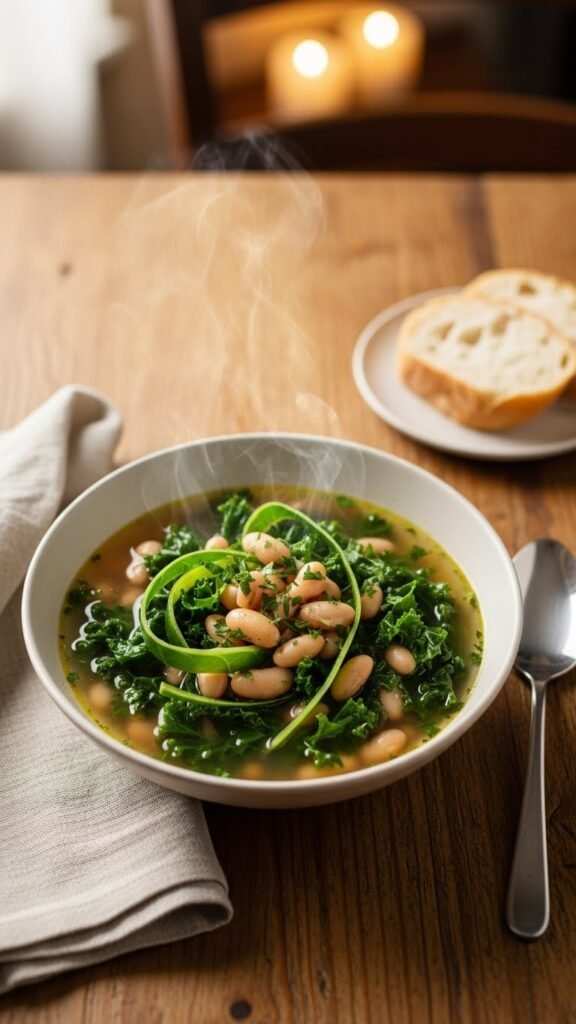 White Bean & Kale Soup