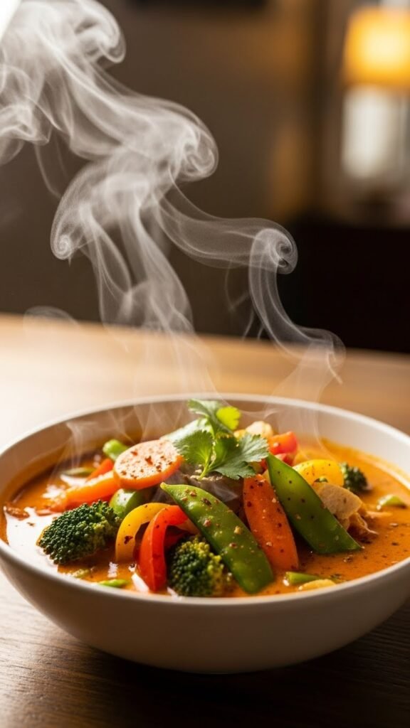 Coconut Curry Vegetable Soup