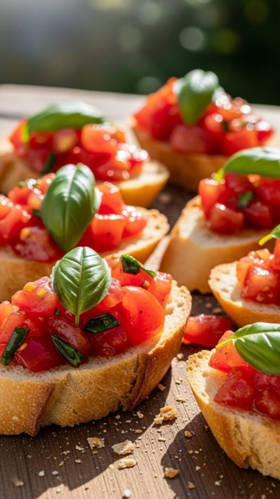 Tomato Basil Bruschetta