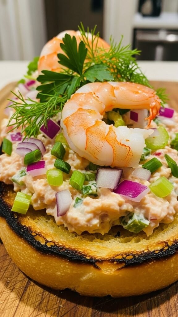 Crispy Garlic Butter Shrimp Toast