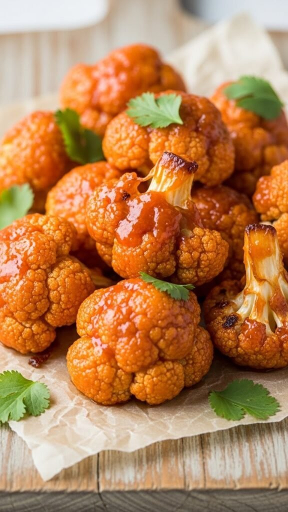 Buffalo Cauliflower Bites
