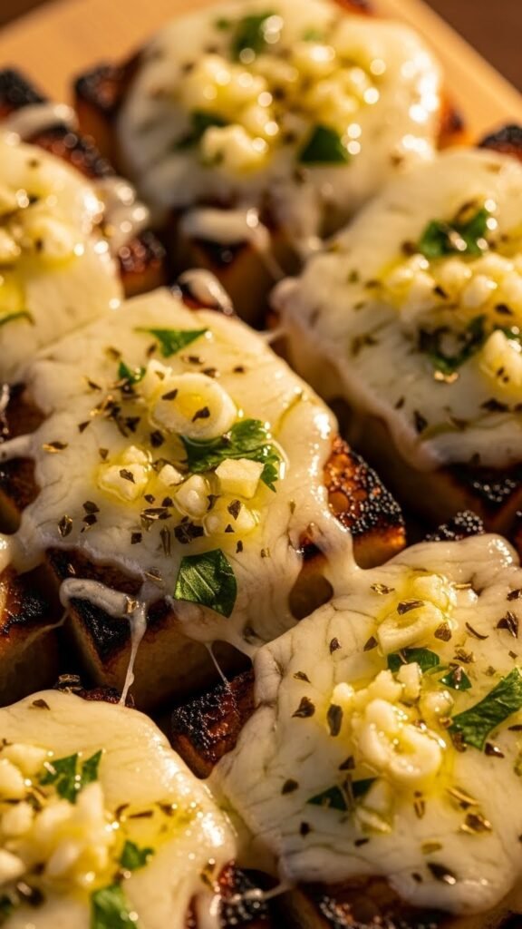 Cheesy Garlic Bread Bites