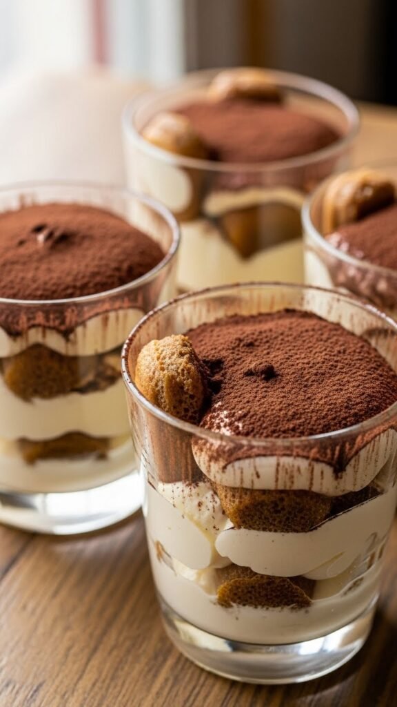 Classic Tiramisu Cups