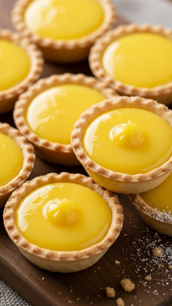 Lemon Custard Tartlets