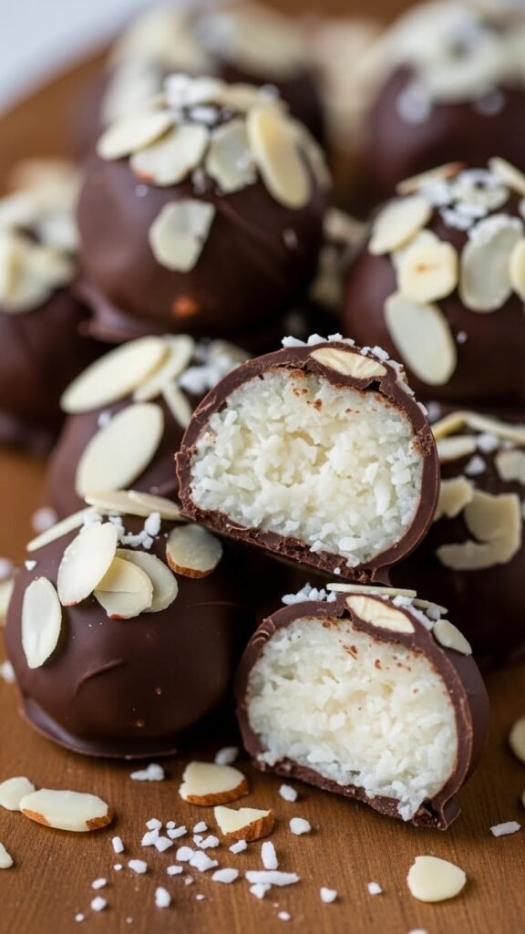 Almond Joy Truffles